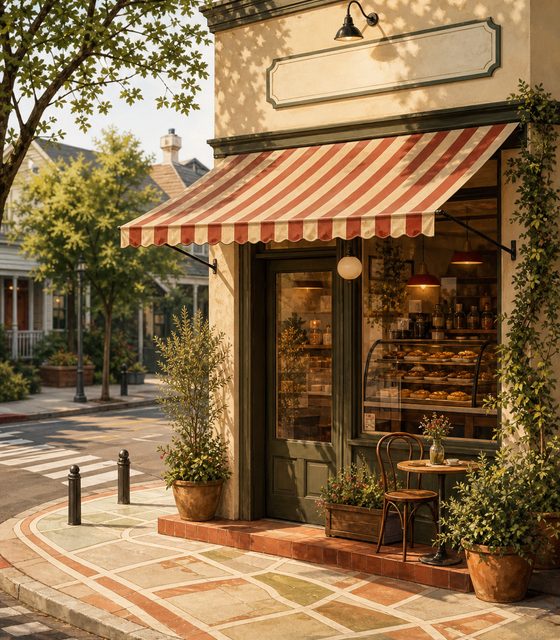 Map or storefront location placeholder